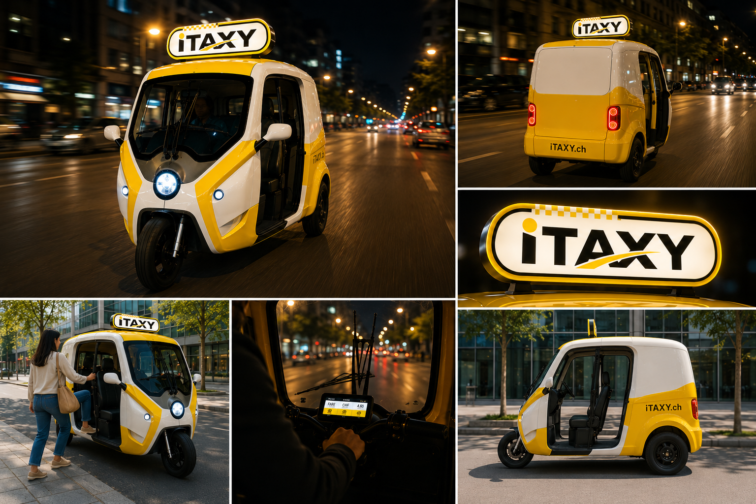 Taxi Fahrzeug